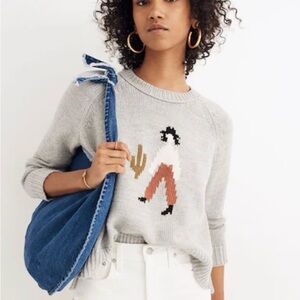 Madewell El Rancho Graphic Intarsia Sweater